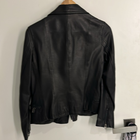 Truth and Pride leather jacket, with charcoal hardware! - Picture 5 of 5